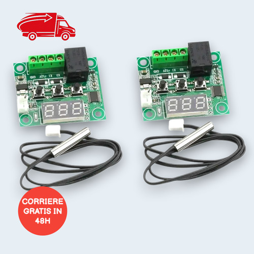 1pz w1209 termostato digitale - 1pz,