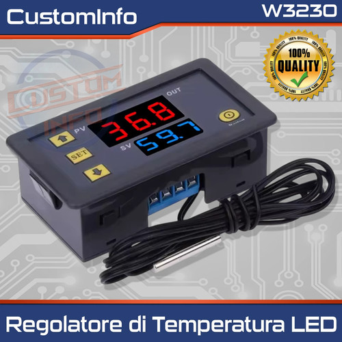 Termostato digitale 12v - termostato,