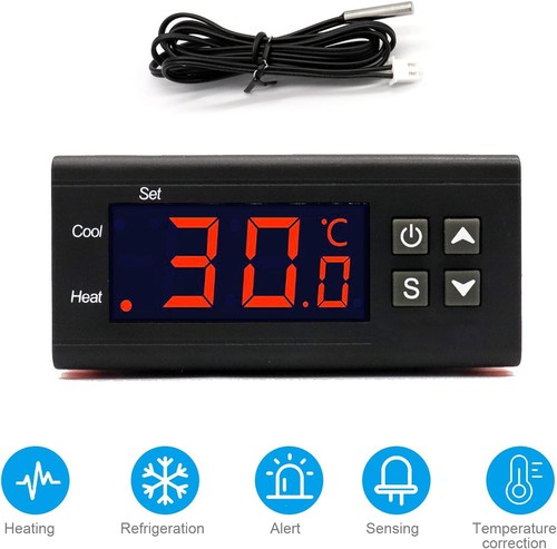Termostato digitale 12v - termostato,